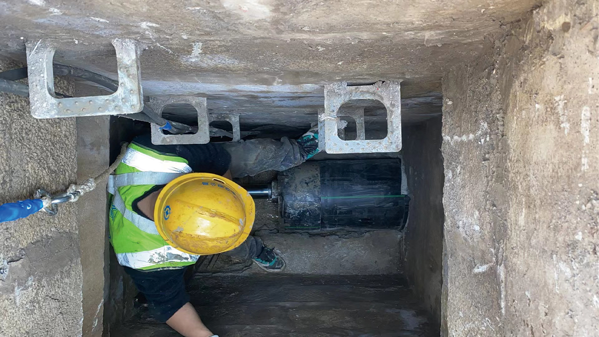 牡丹HDPE短管内衬法